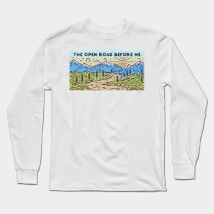 The Open Road Before Me Long Sleeve T-Shirt